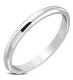 Ezüst színű, gravírozható nemesacél karikagyűrű-4