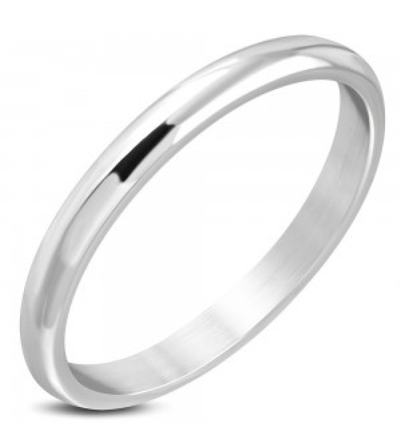 Ezüst színű, gravírozható nemesacél karikagyűrű-4